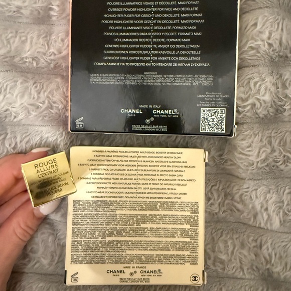 CHANEL Rouge Lipstick Highlighter Eyeshadow new makeup - Picture 2 of 4